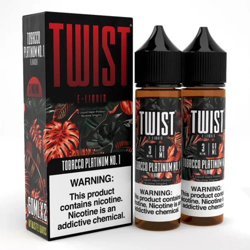 Twist E-Liquids Tobacco Platinum No.1 120ml E-Juice - Image 2