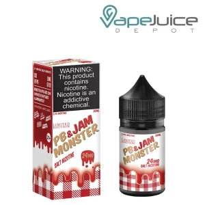 PB and Jam Monster Strawberry Nicotine Salt 30ml