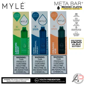 Myle Meta Bar Plus 15,000 Puffs Disposable Vape Device