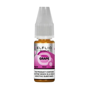 Grape Elfliq Nic Salt by Elfbar - 10ml