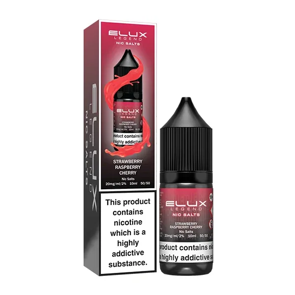 Elux Legend Strawberry Raspberry Cherry 10ml Nic Salt - Image 2