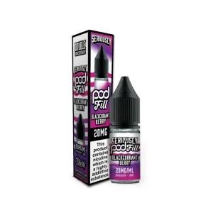 Doozy Seriously Pod Fill Blackcurrant Berry 10ml Nic Salt