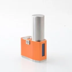 Authentic Ambition Mods Emira 60W SBS Side by Side VW Box Mod - Copper Orange, VW 1~60W, 1 x 18650