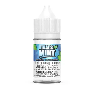 Menthol Blast SALT – Thats Mint Salt E-Liquid