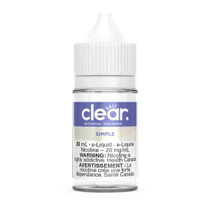 Simple SALT – Clear Salt E-Liquid