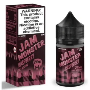 Jam Monster Raspberry Salt 30ml E-Juice