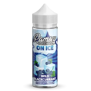 Ramsey E-Liquids On Ice Wild Blackcurrants 100ml Shortfill