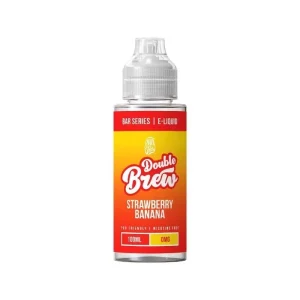 Ohm Brew Double Brew Strawberry Banana 100ml Shortfill