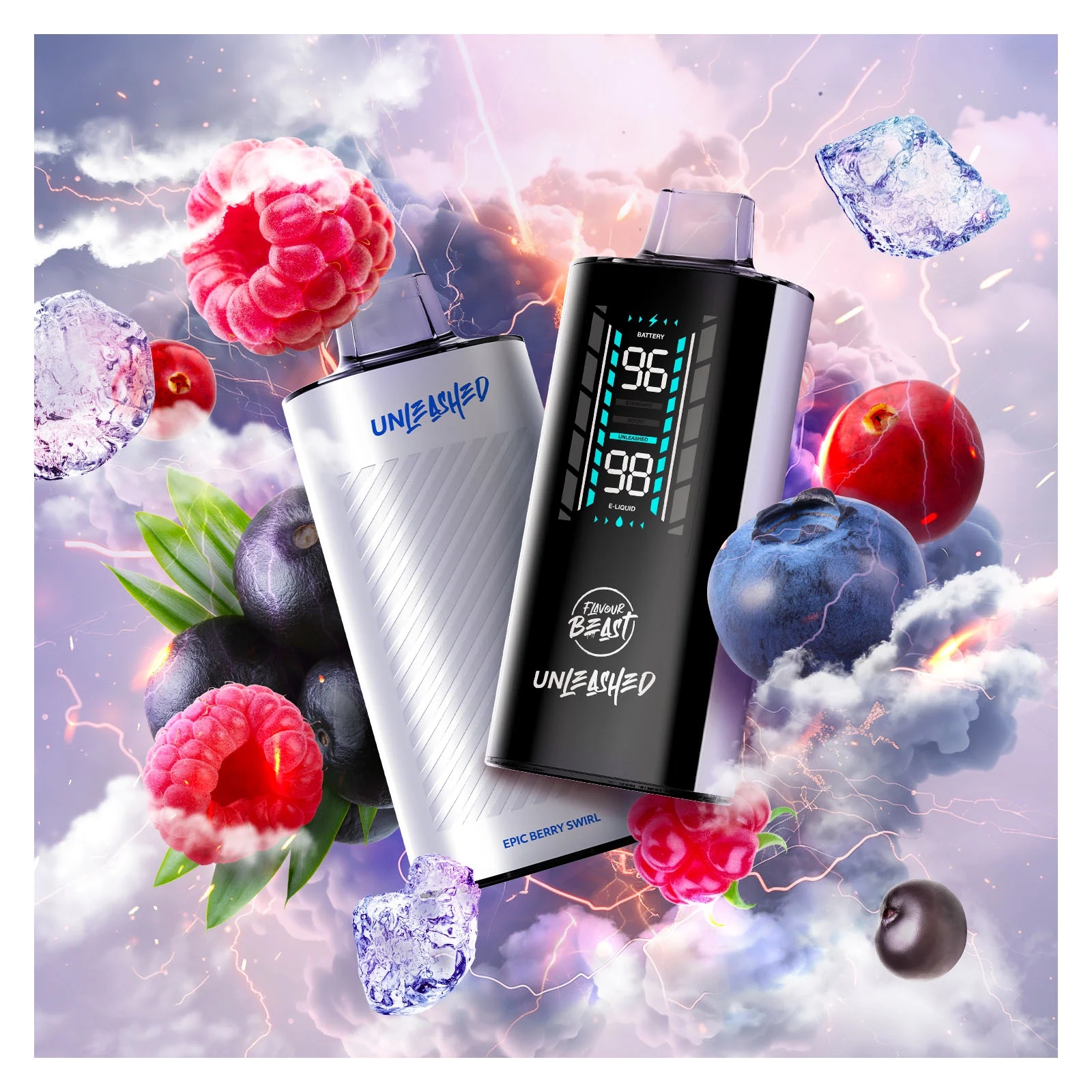 Epic Berry Swirl Flavour Beast Unleashed DCP 20K – Disposable Vape - Image 2
