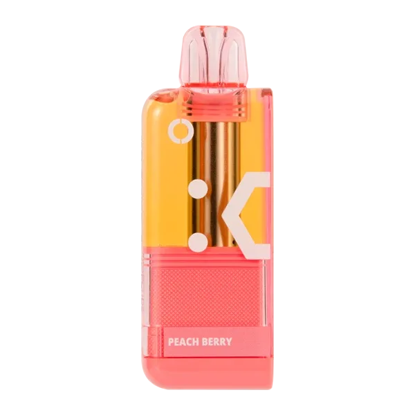 Peach Berry Off Stamp X-Cube Disposable Crystal