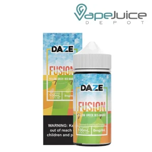 ICED Yellow Green Red Mango 7 Daze Fusion 100ml