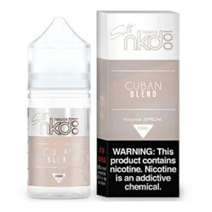 Cuban Blend Tobacco by NKD 100 (Naked 100) Salt Based Nicotine 30mL