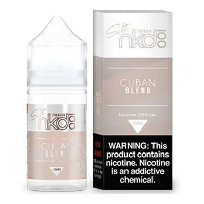 Cuban Blend Tobacco by NKD 100 (Naked 100) Salt Based Nicotine 30mL