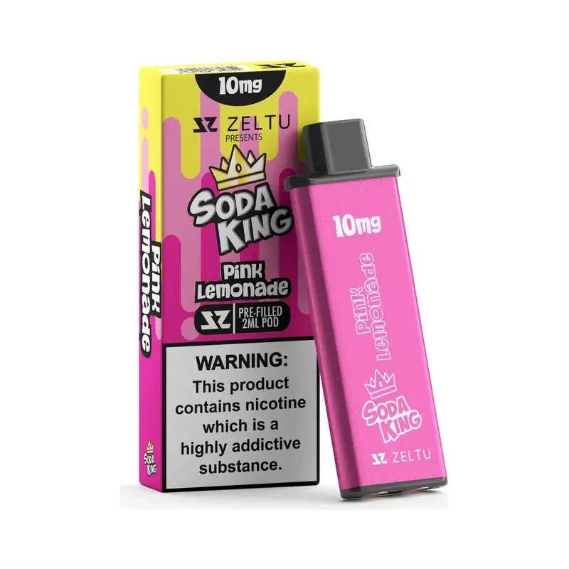 Zeltu X3 Soda King Pink Lemonade Prefilled Pod