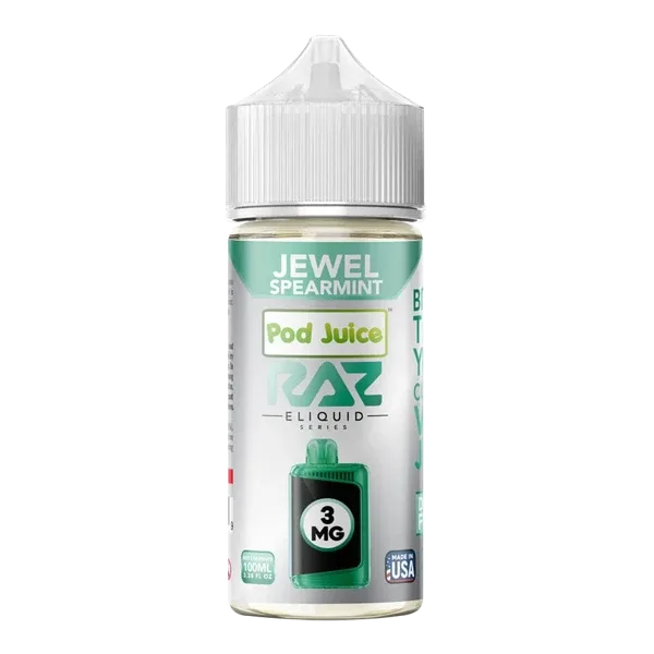 Jewel Spearmint RAZ X Pod Juice 100ml