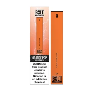 Orange Pop Disposable Pod by Bolt | eJuice Store