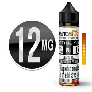 SynthNic NicShot Nicotine Additive 15ml-ATC-Regular Nic - 12mg (for 60ml bottles only)