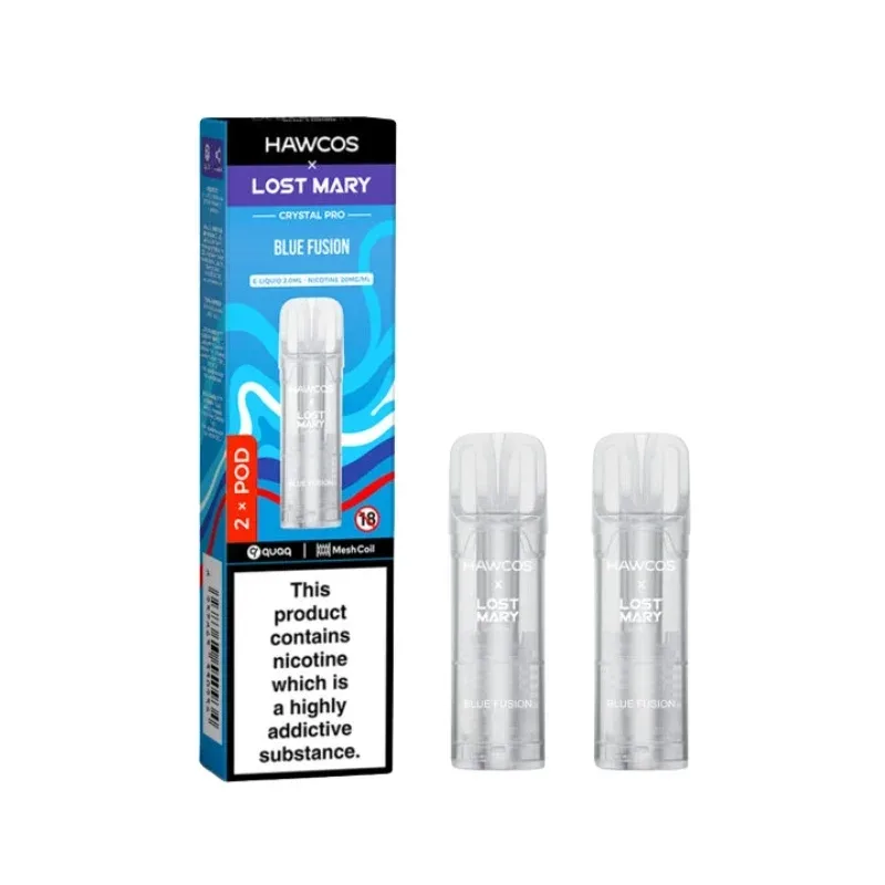 Hawcos X Lost Mary Crystal Pro Blue Fusion Refill Pods
