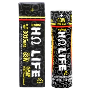 HOHM TECH LIFE 4 18650 3015MAH 22.1A Battery