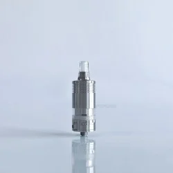 RekaVape By-ka V9 Style RTA Rebuildable Tank Atomizer w/ Combi Tank Tube - Silver, 5.0ml, Air Pins 1.2 / 1.4 / 1.7mm, 22mm Dia