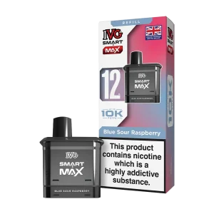 Blue Sour Raspberry IVG Smart Max Refill Pack