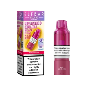 Pink Lemonade ElfBar Plus 50 Refill Pack