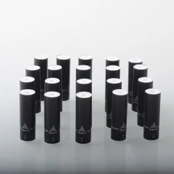 YFTK Snail Disposable 510 Drip Tip - Long Black, Cotton, 28mm (20 PCS)