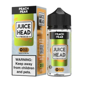 Juice Head Freeze Peach Pear 100ml E-Juice