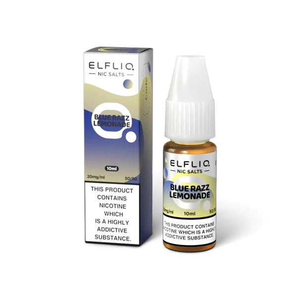 Elfliq Blue Razz Lemonade 10ml E-Liquid from Elf Bar - Image 2