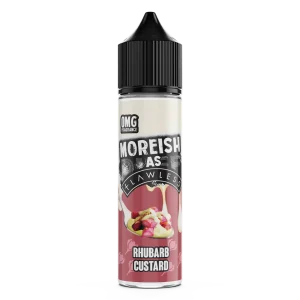 Moreish as Flawless Rhubarb Custard 50ml Shortfill