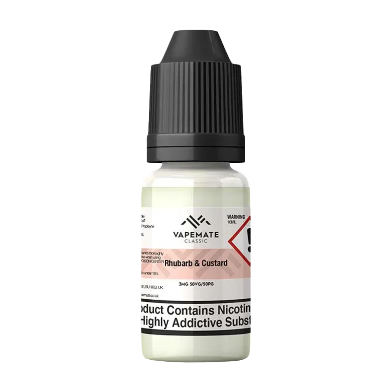 Vapemate Classic Rhubarb & Custard 10ml