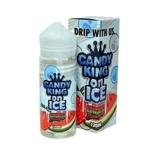 Candy King on Ice Strawberry Watermelon Bubblegum 100ml Shortfill