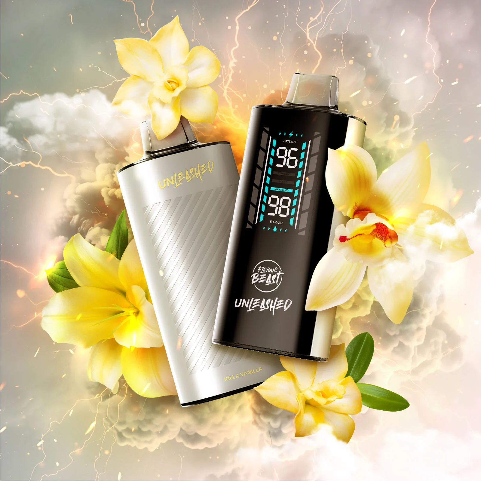 Killa Vanilla Flavour Beast Unleashed DCP 20K – Disposable Vape - Image 2