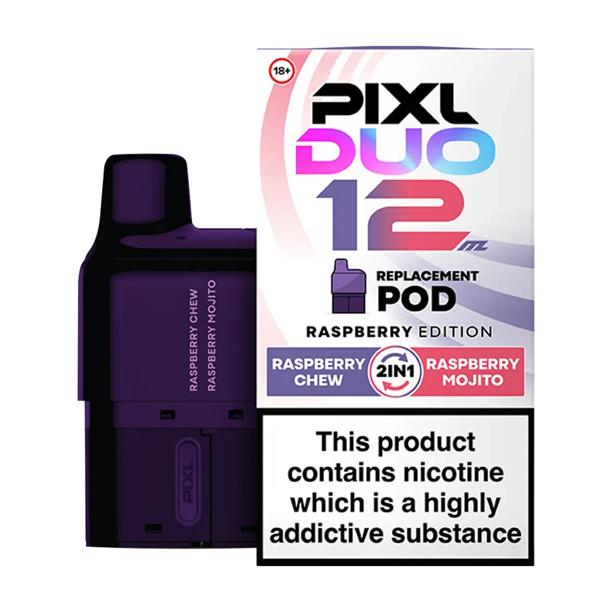 Raspberry Edition Pixl Duo 12 Refill Pack