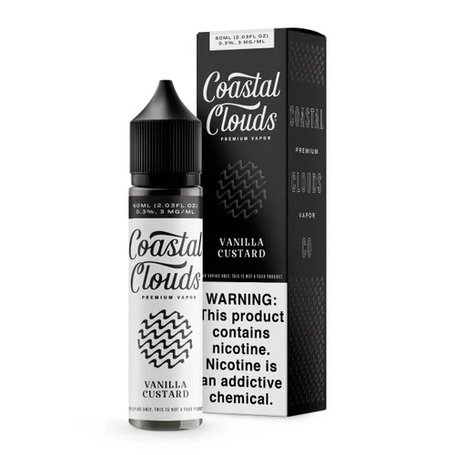 Coastal Clouds Vanilla Custard 60ml E-Juice - Image 2