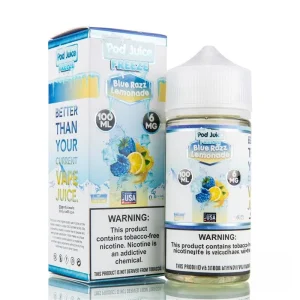 Blue Razz Lemonade Freeze by Pod Juice - 100ml