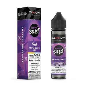 Fresh Triple Grape Ice – Flavour Beast x OXVA E-Liquid