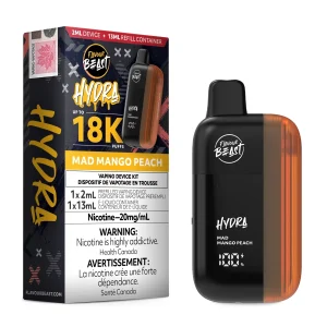 Mad Mango Peach Flavour Beast Hydra 18K – Disposable Vape