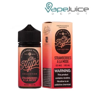 STRAWBERRIES A LA MODE Propaganda The Hype eLiquid 100ml