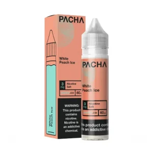 White Peach Ice by Pachamama 60ml - Ejuice Store