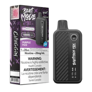 Chuggin Purple Fizz Flavour Beast Mode Max – Disposable Vape