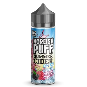 Moreish Puff Summer Cider On Ice Mixed Berries 100ml Shortfill