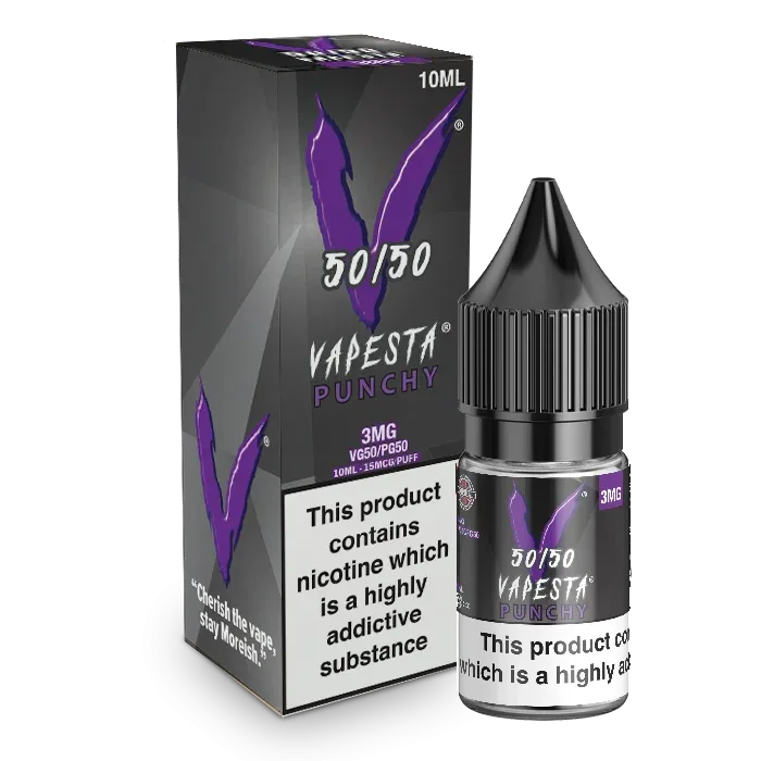 Vapesta 50/50 Punchy 10ml E-Liquid