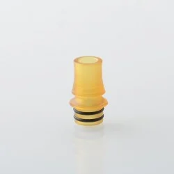 510 DL Drip Tip for RDA / RTA / RDTA Atomizer - Brown, PEI
