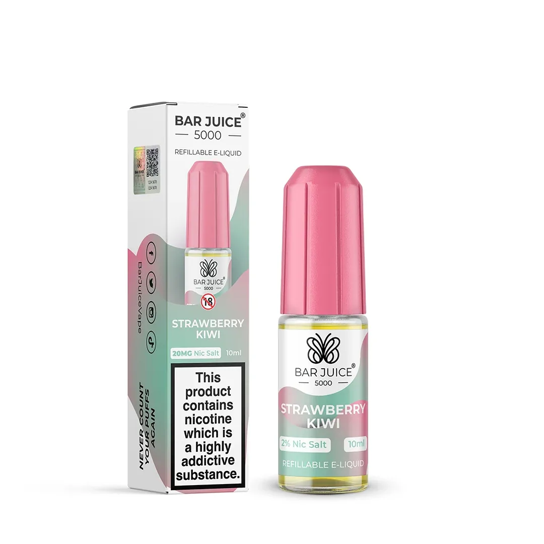 Bar Juice 5000 Strawberry Kiwi 10ml Nic Salt - Image 2