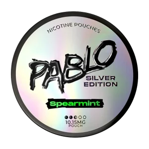 Spearmint Pablo Silver Edition Nicotine Pouches