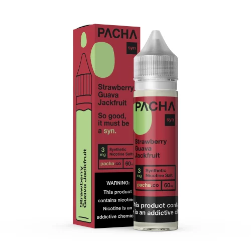 Pachamama Strawberry Guava Jackfruit 60ml Vape Juice | $9.95 - Image 2
