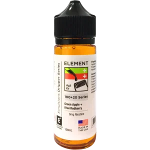 Element Emulsion Green Apple & Kiwi Redberry 100ml Shortfill