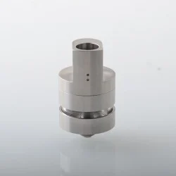 Monad V2 Style Genesis MTL RDTA Rebuildable Tank Atomizer - Silver, 2.0ml, 22mm Diameter