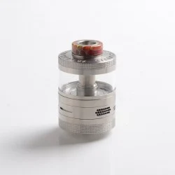 Authentic Steam Crave Aromamizer Titan V2 RDTA Rebuildable Dripping Tank Atomizer - Silver, 20ml / 32ml, 41mm Diameter